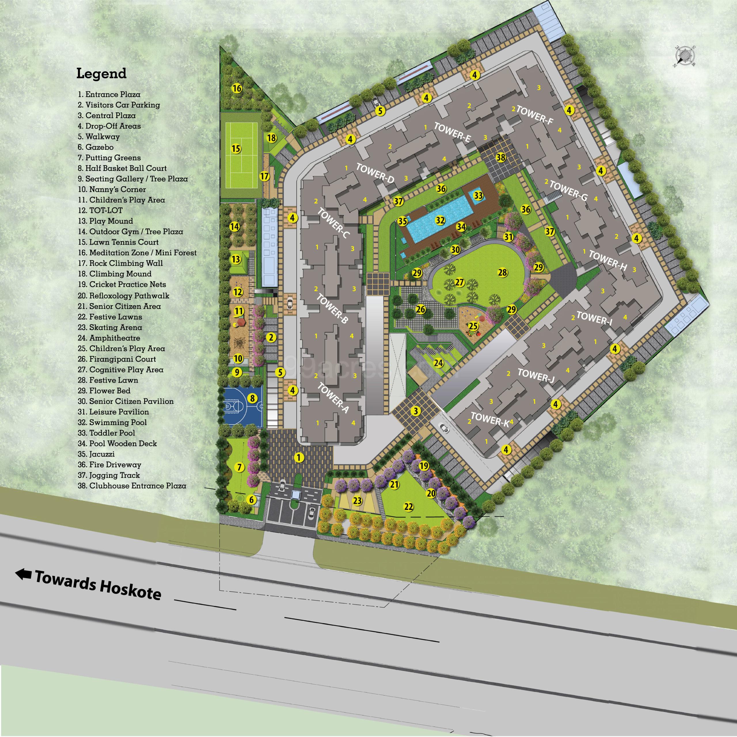 Sattva East Crest - 2