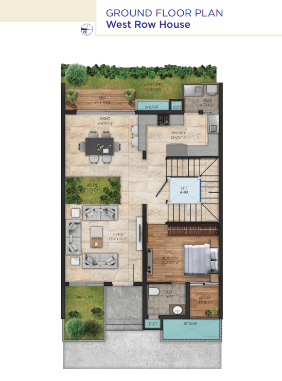 4 BHK Luxury (West)